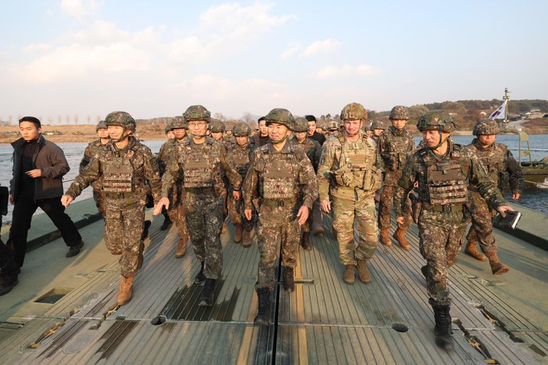 합참의장, 호국훈련 및 미사일대대 점검 "예기와 결기…압도적 능력" 강조