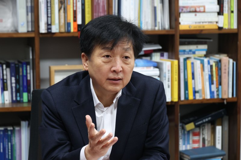 더불어민주당 코스피 5000특별위원회 위원장인 오기형 의원. 사진=서동일 기자