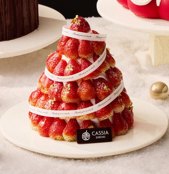 카시아 속초 호라이즌 크리스마스 케이크 카시아 속초 제공