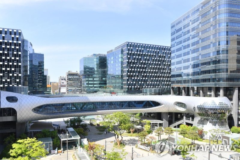 국내 주요 게임사가 밀집한 판교역 일대. 연합뉴스 제공