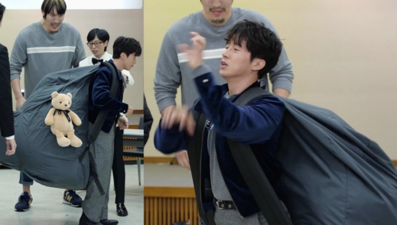 엄마 보고싶어 문 긁었다는 허경환, 7세에 초등학교 자퇴 이유 재연