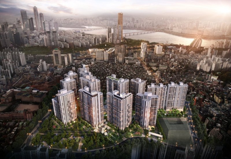 노량진6역 재개발 조감도 (출처=연합뉴스)