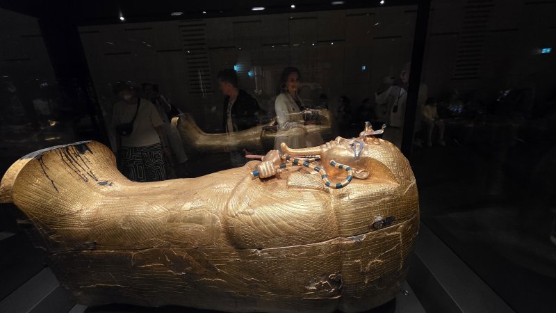 [카이로 사진=안전한 바카라 사이트 미술전문기자] 이집트 대박물관 안전한 바카라 사이트 전시실. 2025.11.19. hyun@newsis.com *재판매 및 DB 금지