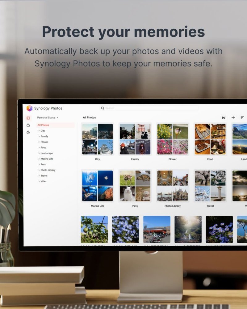 카지노 바카라 포토는 테마별로 앨범을 자동 정리하고 가족과 공유할 수 있다.(카지노 바카라 제공)