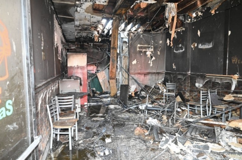 지난 7월 뉴욕 퀸즈플러싱의 한 피자집에서 바카라사이트 승리바카라 소울카지노 중이던 바카라사이트 승리바카라 소울카지노자전거 배터리가 폭발해 70대 여성 손님이 사망한 현장. /사진=뉴욕 소방서