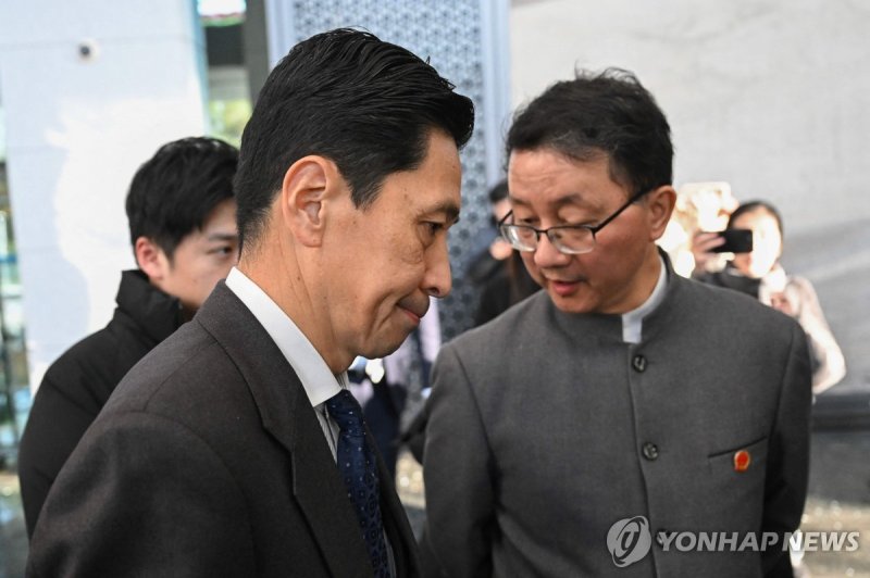 18일 중국 베이징에서 열린 중일 국장급 협의 (출처=연합뉴스)