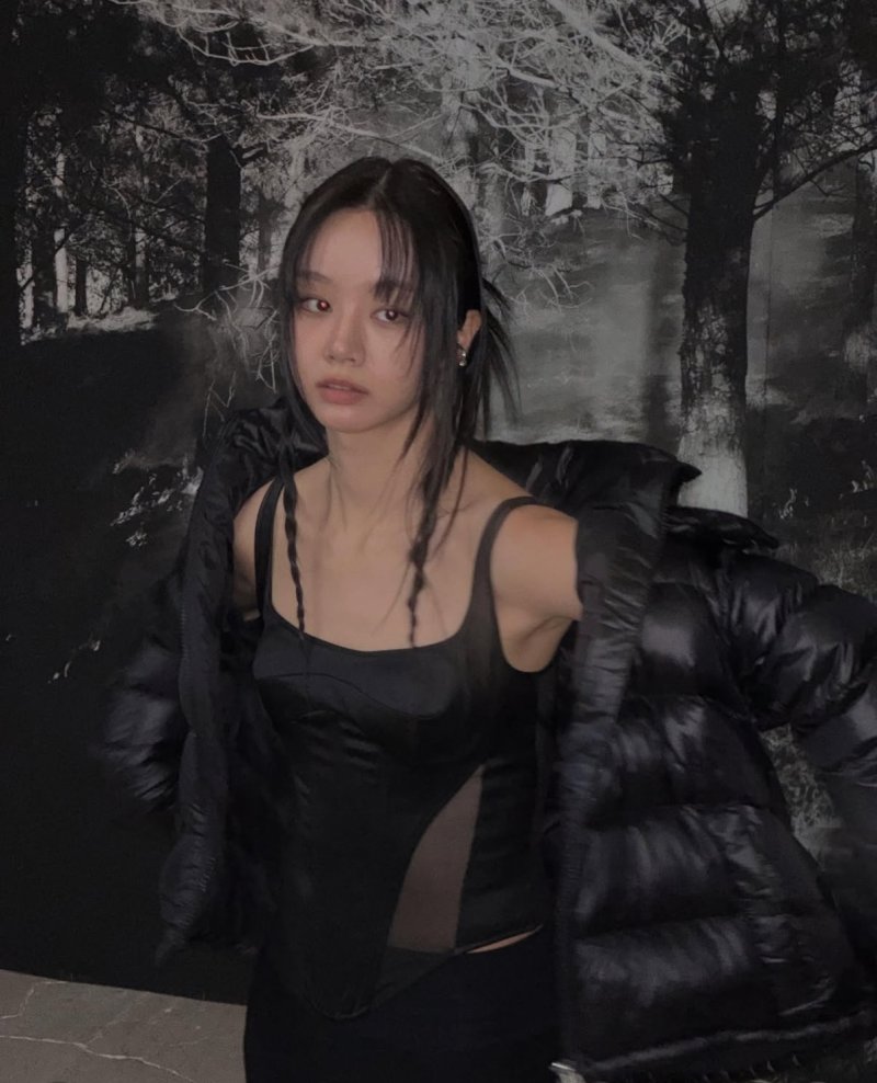 바카라사이트 주사위, 강렬 올블랙 바카라사이트 주사위…과감 노출까지 [N샷]