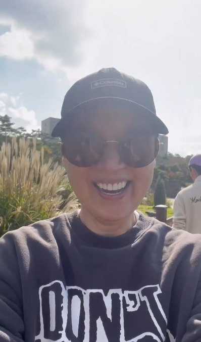 '유방암 투병' 박미선 "지나고 후회하지 말고…" 밝은 미소