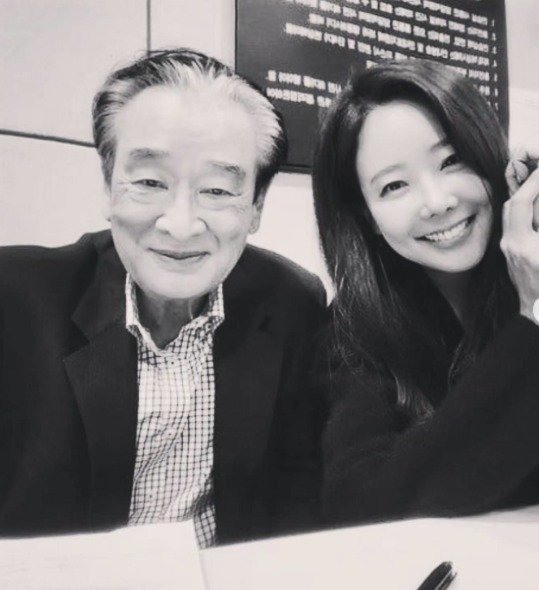 송승헌, 14년전 故 이순재와 함께…소유진·오나라도 "진정한 어른"