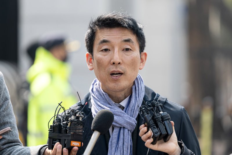 인기있는바카라사이트 전 국방부 장관 측 이하상 변호사. 뉴스1