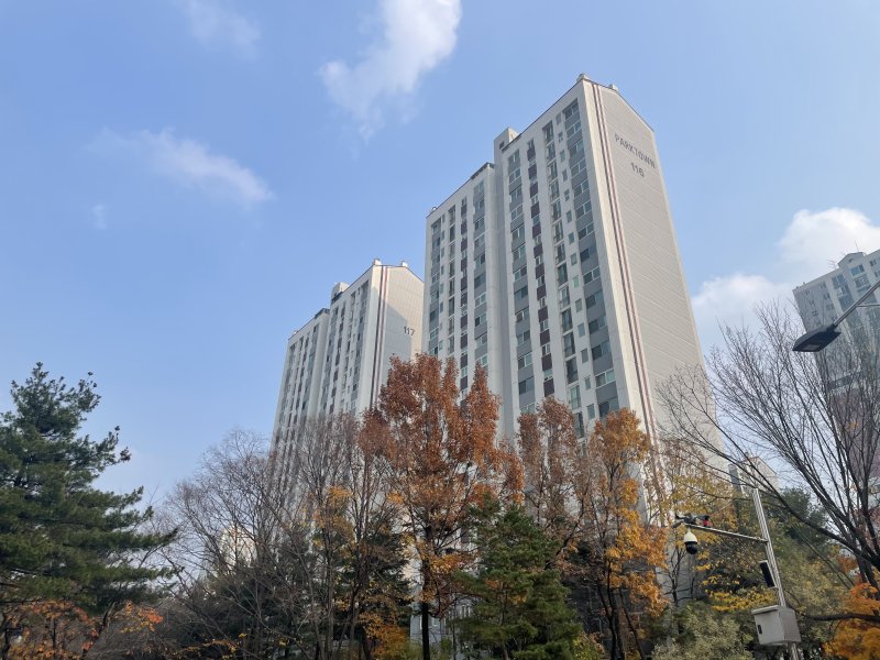 경기도 성남시 분당구 파크타운 아파트. 사진=권준호 기자