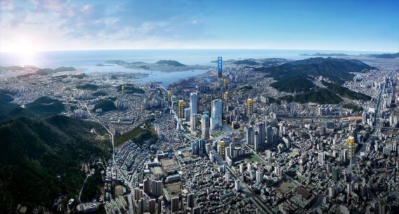 <부산 BIFCⅡ 광역조감도>
