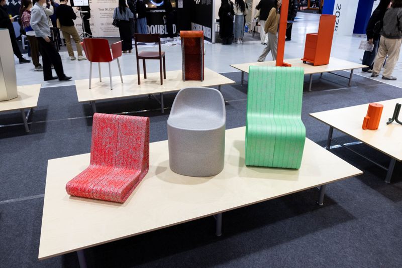 EPP 소재로 만든 서울시 공공의자 'Form&Form'. 디자인하우스 제공