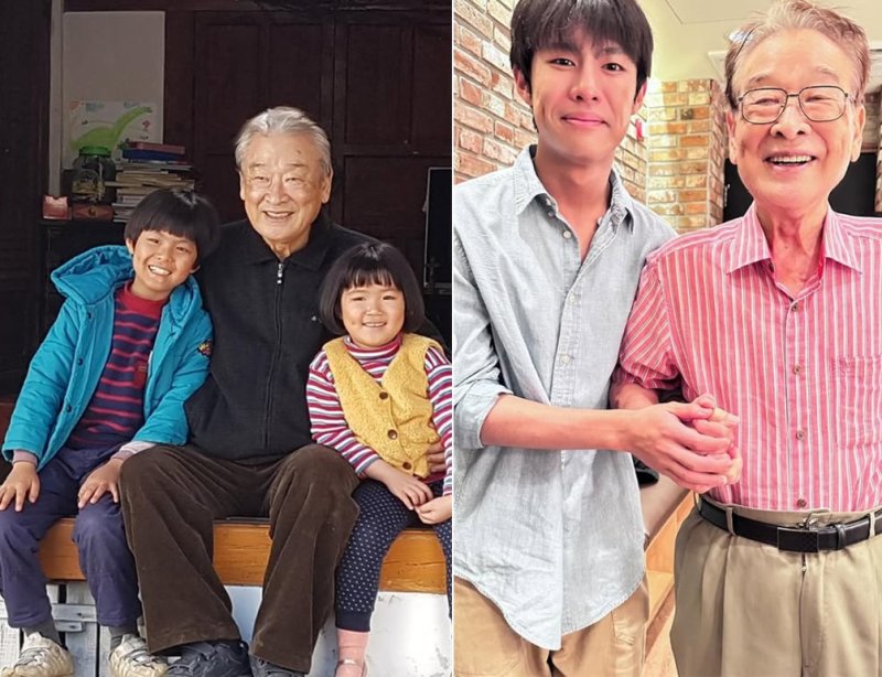 "나는 얘만 보이더라" '덕구' 정지훈, 故 이순재 추모 "사랑합니다"