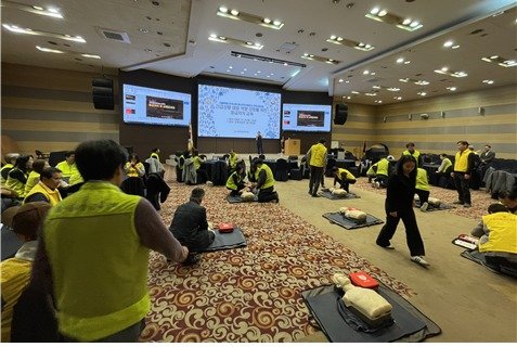 서울특별시 건축사회 ‘긴급상황 대응 역량강화를 위한 응급처치 교육 (사진=서울특별시 건축사회 제공)