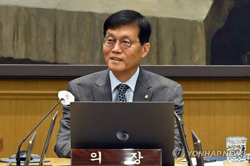 금융통화위원회 본회의 주재하는 이창용 한국은행 총재 (출처=연합뉴스)