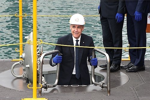 한화 거제사업장 방문한 마크 카니 캐나다 총리 (출처=연합뉴스)