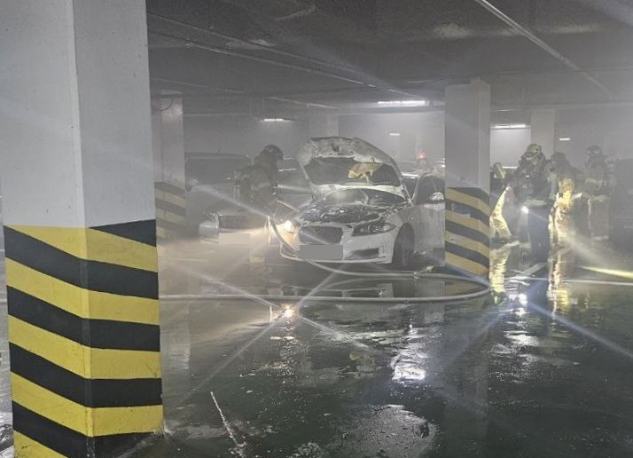 "제가 엄마 차에 불 질렀어요"... 20대 남성의 만행