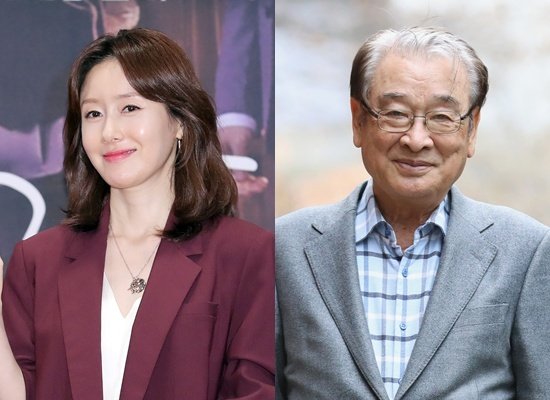 김지수, 故이순재 애도 배우는 꾸준히 연기하라던 말씀 마음 속에