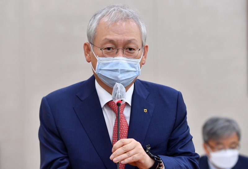 정영채 전 NH투자증권 대표이사. 2020.10.23/뉴스1 ⓒ News1 박세연 기자