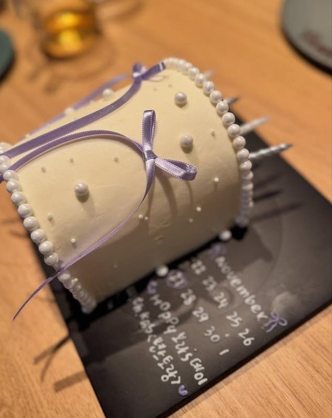 남보라, ♥남편과 근황 공개…"행복한 생일 저녁"