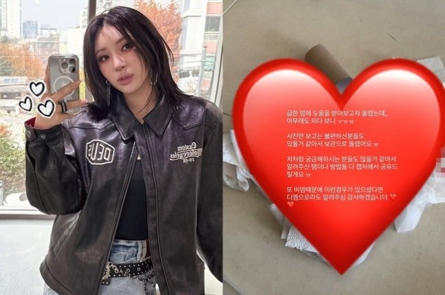 자이언트핑크, '피투성이 휴지' 공개했다 삭제…무슨 일?