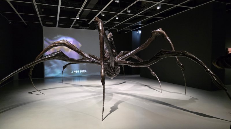 [사진=박현주 미술전문기자]호암미술관 루이즈 부르주아 전시 전경 *재판매 및 DB 금지