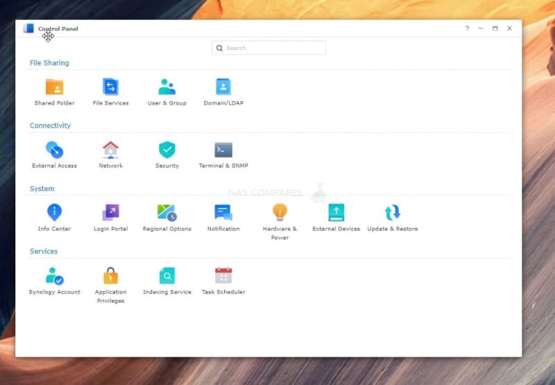 웹 브라우저에서 접속한 시놀로지 DSM 메인 대시보드. 직관적인 UI로 편의성을 높였다. ⓒ News1 김민석 기자