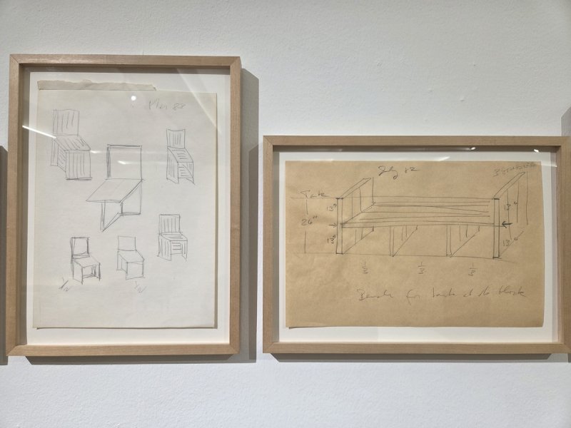 도널드 저드의 드로잉 작품들 (출처=연합뉴스)