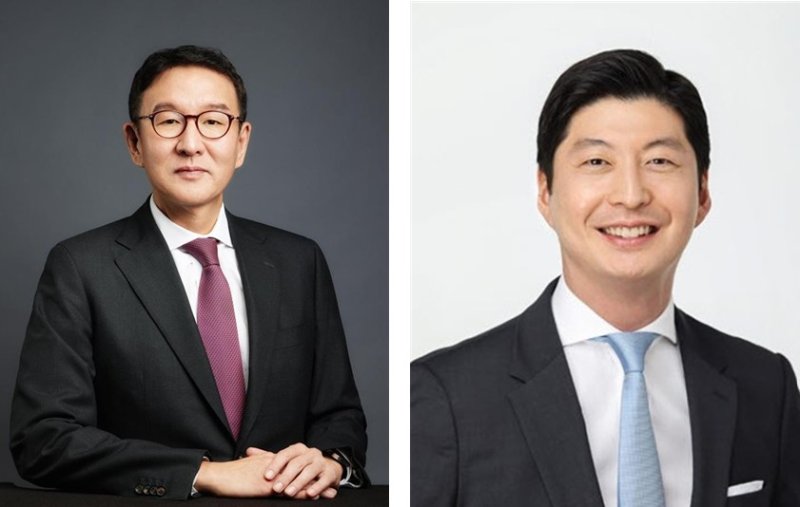 [서울=뉴시스] 허용수(왼쪽) GS그룹 신임 부회장과 허세홍(오른쪽) GS그룹 신임 부회장. (사진=GS제공) 2025.11.26. photo@newsis.com *재판매 및 DB 금지