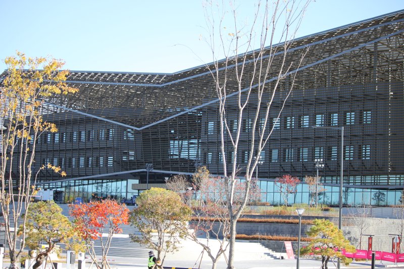 [천안=뉴시스] 최영민 기자=충남 천안시 입장면 대한민국축구종합센터 주경기장 모습. 2025.11.29 ymchoi@newsis.com *재판매 및 DB 금지