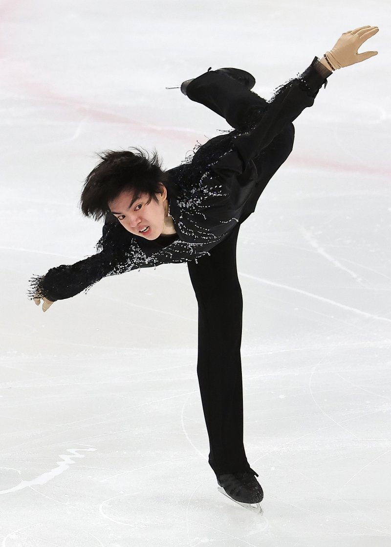 차준환(서울시청)이 29일 서울 양천구 목동아이스링크에서 열린 2025 KB금융 전국남녀 피겨스케이팅 회장배 랭킹대회 남자 시니어 쇼트프로그램에 출전해 연기를 펼치고 있다. 2025.11.29/뉴스1 ⓒ News1 김진환 기자