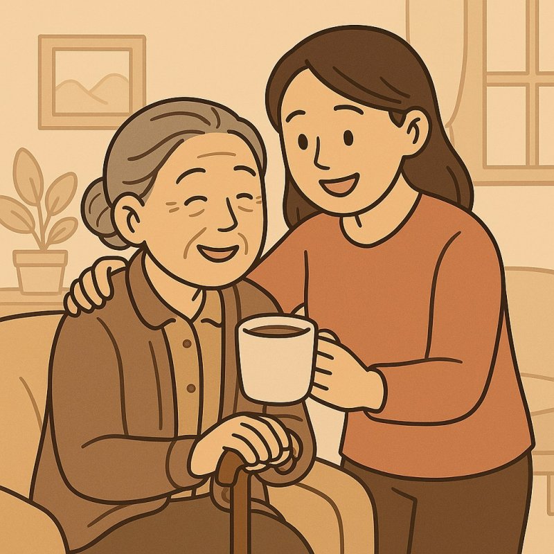 "친딸 대신 날 돌봐줄 '새 딸' 구해요" 노부인 조건이…