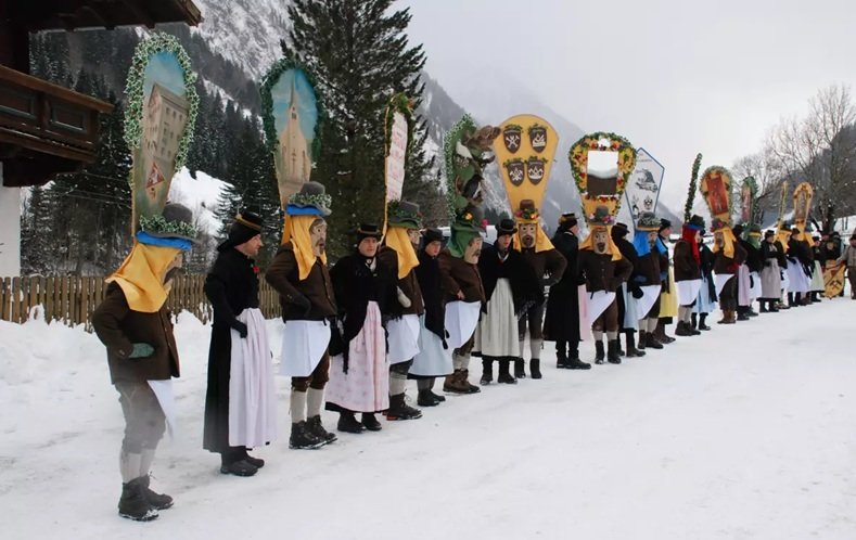 라우네흐테를 준비하는 사람들(오스트리아관광청 제공)