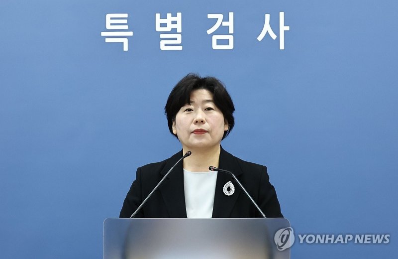 현안 관련 브리핑하는 박지영 해시 게임 바카라보 (출처=연합뉴스)