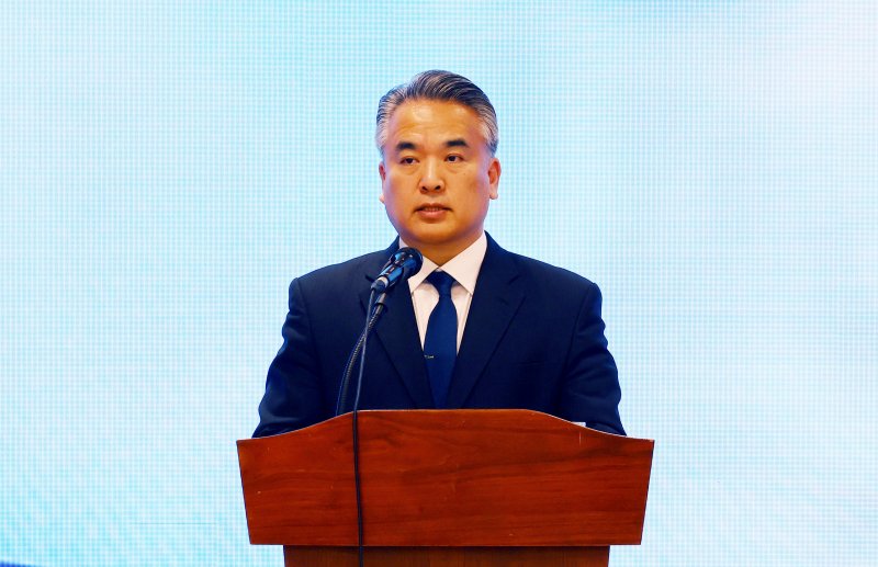 [서울=뉴시스] 박주성 기자 = 김성근 대한의사협회 대변인. 2025.03.20. park7691@newsis.com