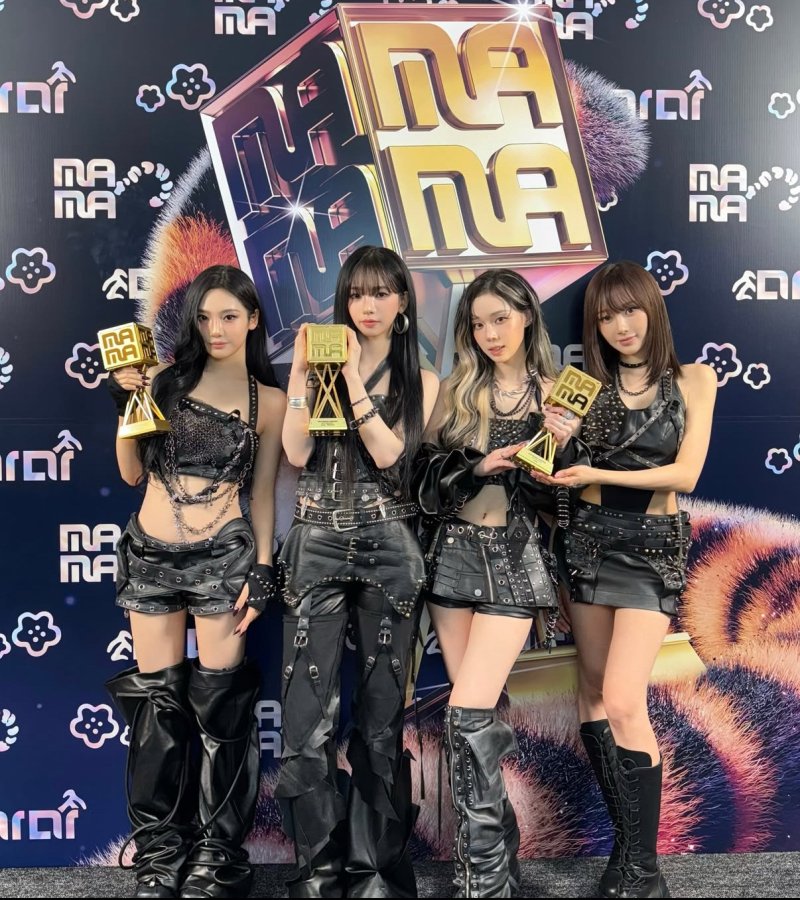 '마마' 3관왕 에스파, 우아함에 카리스마까지 '팔색조 매력' 과시 [N샷]