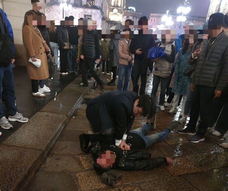 伊 두오모 광장서 ‘인명 구조’한 한국 새신랑 정체, 알고보니 [고마워요, 공복]