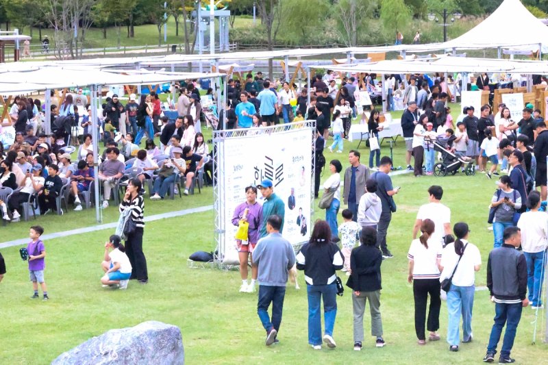 국립세계문자박물관 '한글로 세계로' 행사 전경 (출처=연합뉴스)