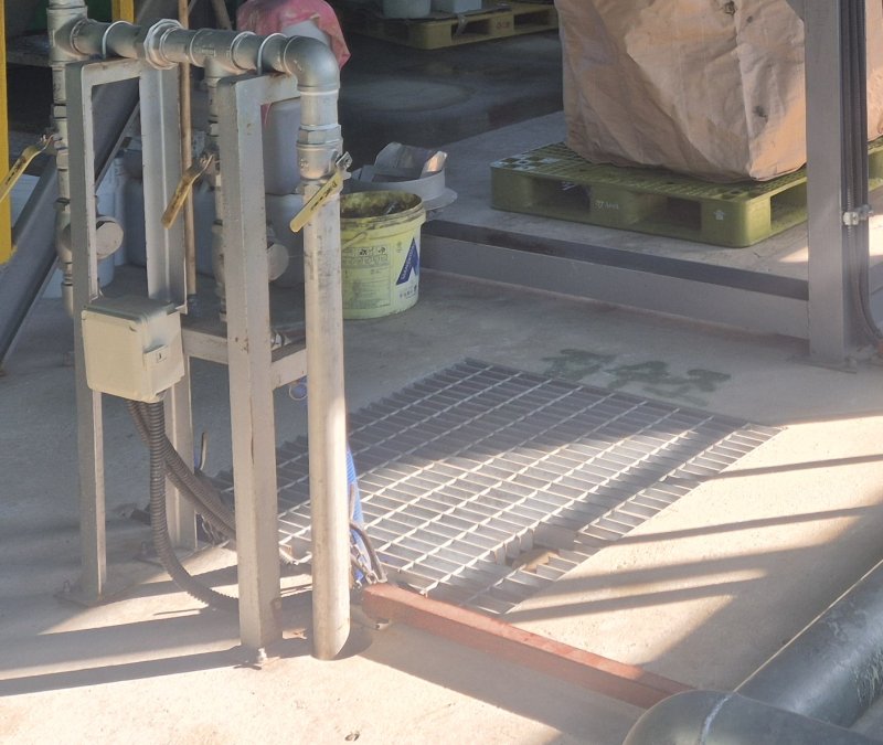 [음성=뉴시스] 피해자의 시신이 발견된 곳으로 추정되는 충북 음성군의 한 공장 폐수정화조 (사진= 독자 제공) photo@newsis.com *재판매 및 DB 금지