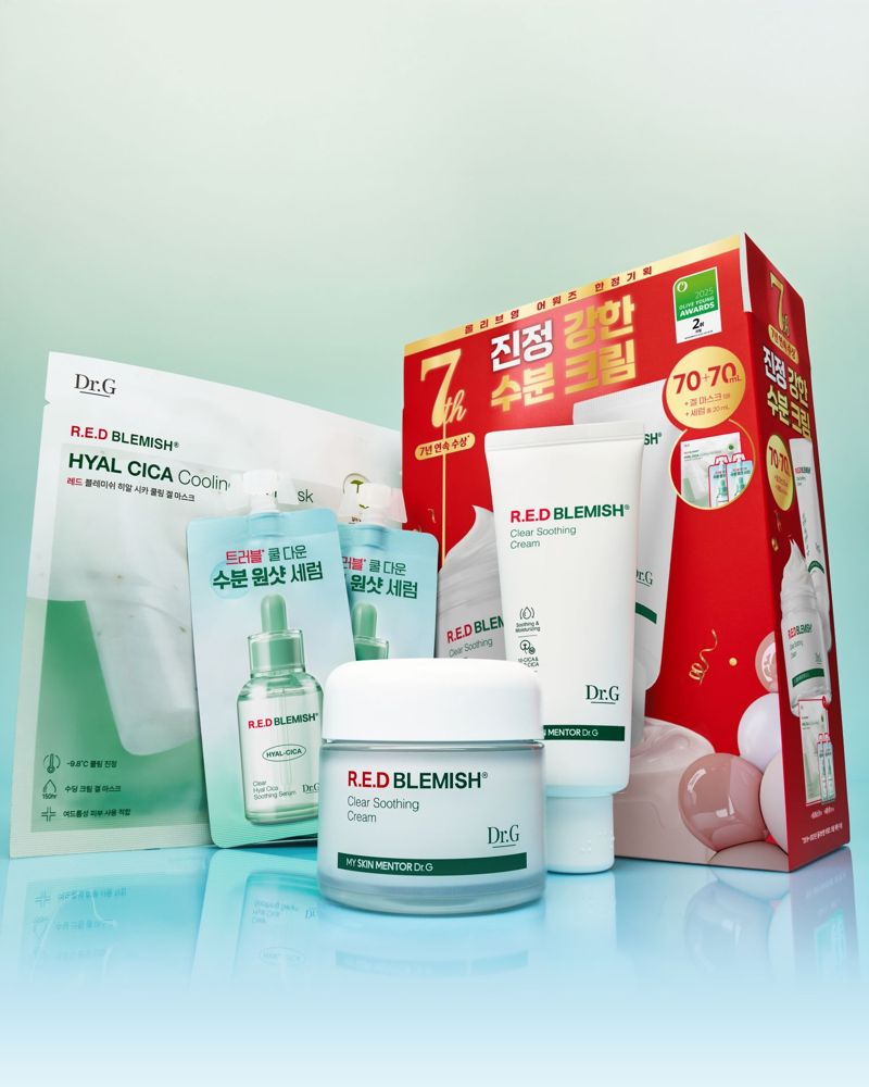 닥터지 '레드 블레미쉬 클리어 수딩 크림', 올리브영 어워즈 수상 - 뉴스 썸네일 이미지