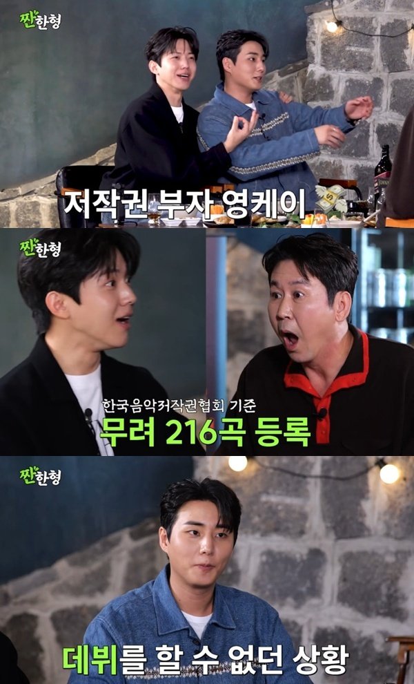 데이식스 영케이, GD 넘은 저작권 순위…216곡 등록