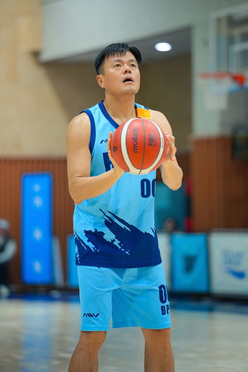 박진영 JYP, 아마추어 자선 농구대회 성료…'선한 영향력'