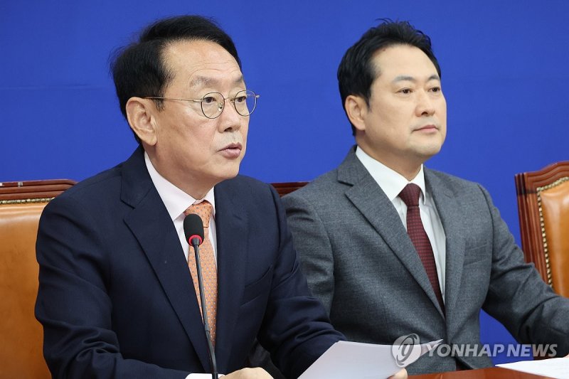 발언하는 김도읍 정책위의장 (출처=연합뉴스)