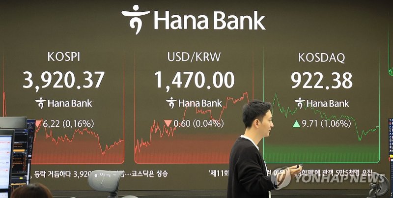 나홀로 상승한 코스닥 (출처=연합뉴스)