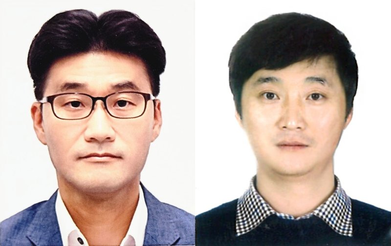 올해 구미시 최고장인으로 선정된 윤재훈 씨(왼쪽)와 이창용 씨/뉴스1