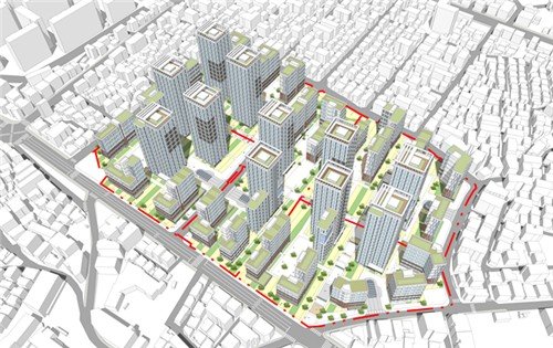 강북구 수유동 392-9번지 일대 모아타운 조감도 (출처=연합뉴스)
