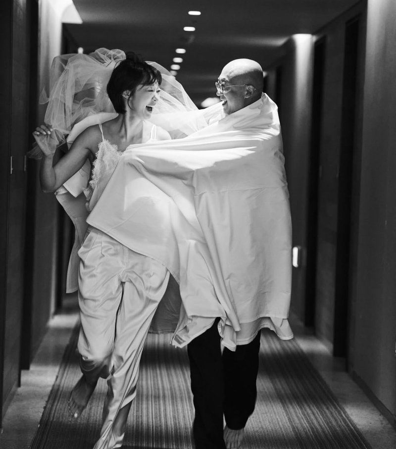 '돌싱과 결혼' 최여진, 함은정 결혼식서 활짝 "늘 행복해"