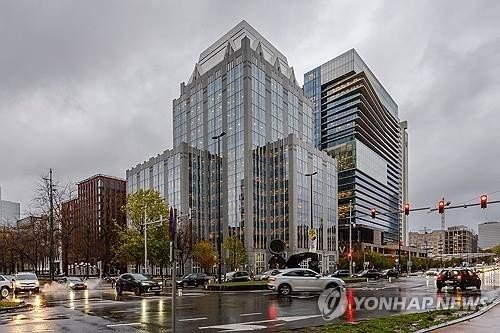 러시아 동결 자산이 보관된 벨기에 브뤼셀의 유로클리어 본부 (출처=연합뉴스)