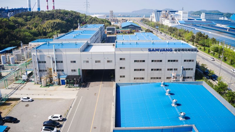 [서울=뉴시스] 삼양KCI 대산공장.(사진=삼양홀딩스 제공) *재판매 및 DB 금지